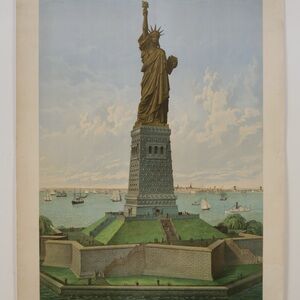 Statue of Liberty Vintage Print
